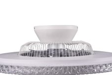 R62412106 TRIO RL HARSTAD stropní stmívatelné LED svítidlo s ventilátorem 40W 4000lm 3000-6000K IP20 bílá s dálkovým ovládáním