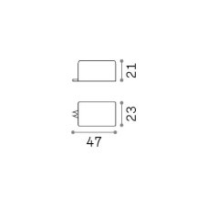 Ideal lux 325163 ROCKET ULTRAMINI DRIVER príslušenstvo - ovládač 3W 700mA