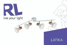 TRIO Reality R81524031 LATIKA stropní bodové svítidlo/spot 4xE14 bílá matná