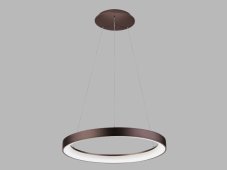 LED2 3273258 BELLA SLIM závěsné svítidlo LED D580mm 48W/3360lm 3000-4000K kávová
