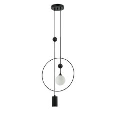 ITALUX PND-428892-BK Trosti závěsné svítidlo 1xG9, GU10 černá