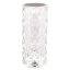 GLOBO 28071 GIXI stolná lampička V210mm LED 1,5W/50lm 2700+4000+6500K efekt číreho krištáľu, vrátane batérie 800 mAh 3,7V, USB kábel