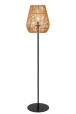 LUCIDE 03845/81/72 NERIDA vonkajšia stojacia lampa 1xE27 V1540mm IP44 čierna, béžová