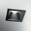 Ideal lux 192383 GAME SQUARE zápustné svietidlo 84x84mm LED 11W 950/660lm 3000K čierna, UGR
