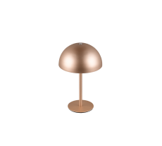 TRIO Reality R54891165 MUNOZ dotyková stolná lampička v210mm SMD LED 1,3W/120lm 3000K kávová