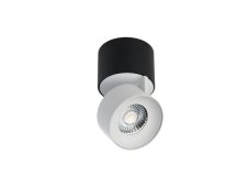 LED2 11508231DT KLIP ON stropné povrchové bodové svietidlo LED D77mm 11W/770lm 2700K TRIAC čierna, biela