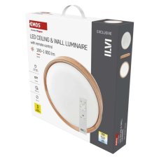 Stropné svietidlo LED 1800lm 2700–6500K IP20 EMOS ILVI ZM5160