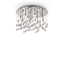 Stropní svítidlo Ideal lux 077802 MOONLIGHT PL12 CROMO 12xG9 40W