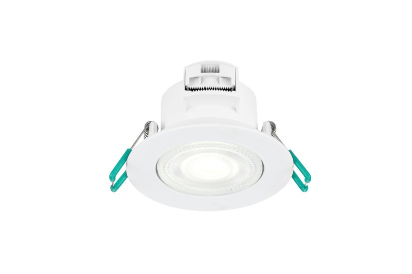 SYLVANIA 0090021 SylSpot zápustné svietidlo D87mm LED 4,8W 500lm 4000K IP44/20 biela (3ks)