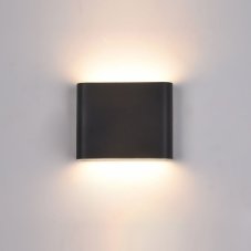 PL-206B ITALUX Romano 11x9 cm moderní exteriérové nástěnné svítidlo 6W = 360lm LED bílé světlo (3000K) IP54