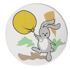 RABALUX 71100 Hopply nástěnné svítidlo dětské D120mm LED 9W/800lm 3000+4000+6500K bílá, vícebarevná