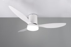 TRIO Reality R64202131 GÖTEBORG Stropní ventilátor s osvětlením D1320mm SMD LED 20W/2500lm 2700-6000K bílá, dálkový ovladač