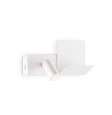 Ideal Lux 291789 KOMODO-1 nástenné svietidlo s vypínačom LED 4,5W 250/210lm 3000K biela