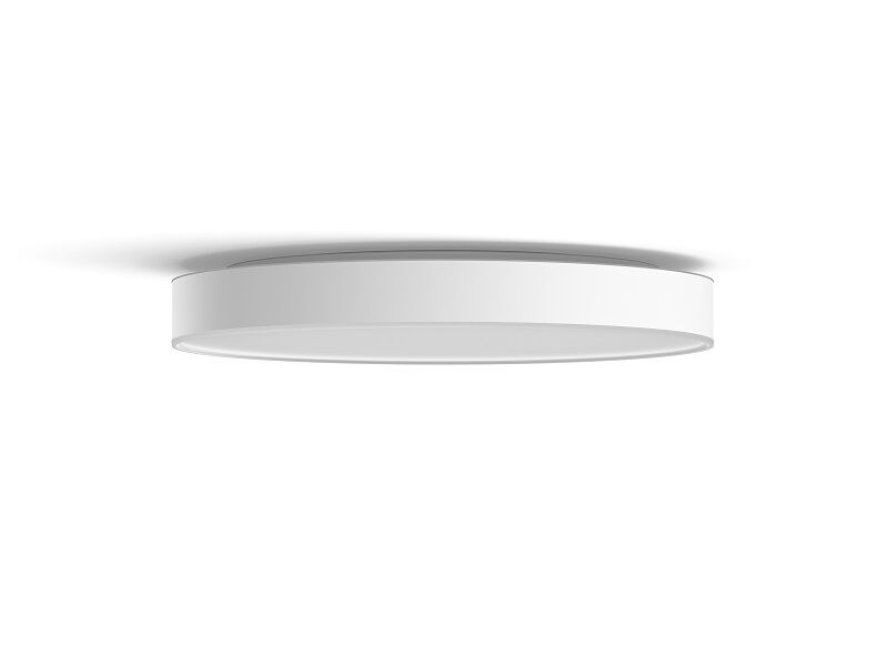 Philips HUE LED White Ambiance 41160/31/P6 Enrave L stropné svietidlo 33,5W 4300lm 2200-6500K 42,5cm biele stmievateľné BlueTooth + HUE Switch