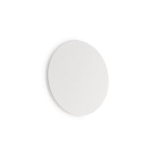 Nástěnné svítidlo Ideal lux 195704 COVER AP1 ROUND SMALL BIANCO 1xLED 9W / 943lm 3000K bílá