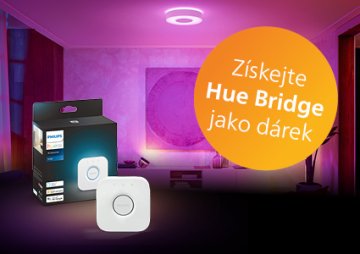 Získejte zdarma Philips Hue Bridge a odemkněte sílu chytrého osvětlení