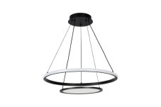 RABALUX 72040 Jasero závěsné svítidlo D510mm LED 42W/2260lm 3000-6500K černá, bílá, stmívatelné, dálkový ovladač