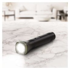 GP P8107 LED ručné svietidlo 70lm 2× AA IPX4 čierna