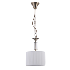 ITALUX PND-28343-1 Ferlena závěsné svítidlo 1xE14 D240mm starožitná bronzová, bílá