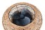 TRIO Reality R67302126 LILLESAND stropné svietidlo s ventilátorom 4xE27 D500mm čierna, béžové