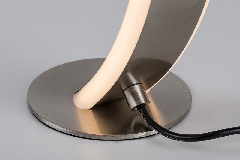 RABALUX 74196 Jarnelle stolná lampička LED 12W/850lm 3000K saténová chrómová, biela