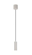 TRIO 367700176 SOKA závesné svietidlo D90mm 1xGU10 svetlošedá