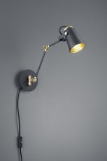 TRIO 208870132 Edward nástenné svietidlo E14 1x40W