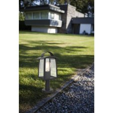 LUTEC 7273604012 KELSEY exteriérový zahradní sloupek E27 40W IP44 matná černá