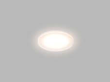 LED2 2050131 STATIC, kulaté zápustné bodové svítidlo 92mm 7W / 700lm 3000K IP44 písková matná