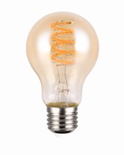 TRIO 986-4813 LED žárovka filament E27 7W/400lm 1800K D60mm A60 jantarová switchdimmer dekorační