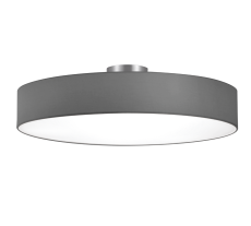 TRIO 603900511 HOTEL stropní svítidlo D650mm 5xE27 matný nikl, šedá