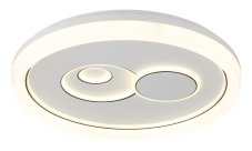 GLOBO 48470 RUIZ I stropné svietidlo D490mm LED 36W 4090/2686lm 3000+4000+6500K biela