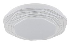 GLOBO 48036-24 FLORDELIS stropní svítidlo D380mm LED 24W 3022/968lm 3000+4000+6000K bílá, chromová, switchdimmer