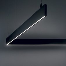 Ideal Lux 268217 LINUS závěsné svítidlo LED 34W/3850lm 4000K černá
