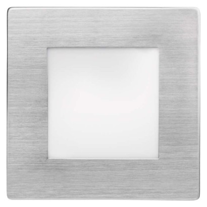 Emos ZC0110 LED AMAL vstavané svietidlo obdĺžnik štvorec 80 × 80 × 61 mm 2W 70lm 4000K nerez