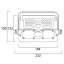 Sylvania 0054046 GIZMO vonkajšie nástenné solárne svietidlo LED 5W 450lm IP65