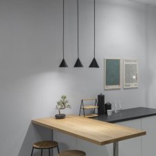 IdealLux 232713 A-LINE SP1 D13 závěsné svítidlo 130mm GU10 1x28W IP20 černá