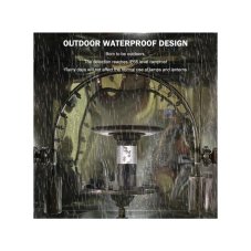 Immax 07908L NEO LITE BUBBLES Smart vnější solární sloupek LED 170mm 2W/140lm, černá, RGB, IP54