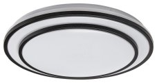 RABALUX 2130 Lupita stropné svietidlo LED D490mm 40W/2700lm 3000-6500K čierna, biela, stmievateľné, diaľkový ovládač