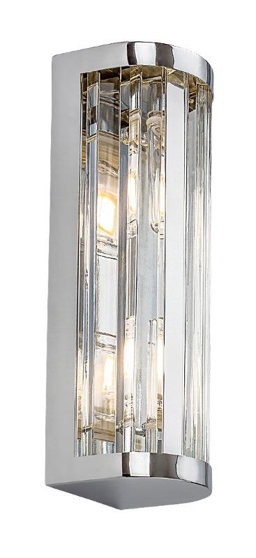 RABALUX 75035 Sybil nástenné svietidlo 2xG9 IP44 chrómová, priehľadná