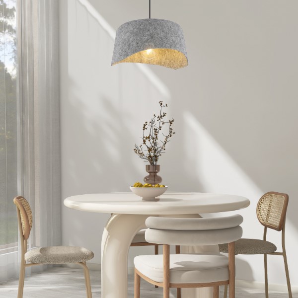 RABALUX 72189 Farelia závesné svietidlo D400mm 1xE27 čierna, šedá