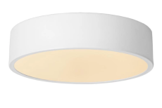 LUCIDE 79185/20/31 UNAR stropné svietidlo D200mm LED 12W/580lm 2700K biela, switchdimmer