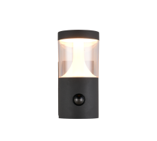 Venkovní nástěnné svítidlo se senzorem 1x LED 1500lm 2200 / 3000 / 4000K antracitová IP54 TRIO TAGUS 238569142