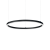 IdealLux 229508 ORACLE SLIM D900mm závěsné LED svítidlo 48W 3000lm 3000K IP20 černá