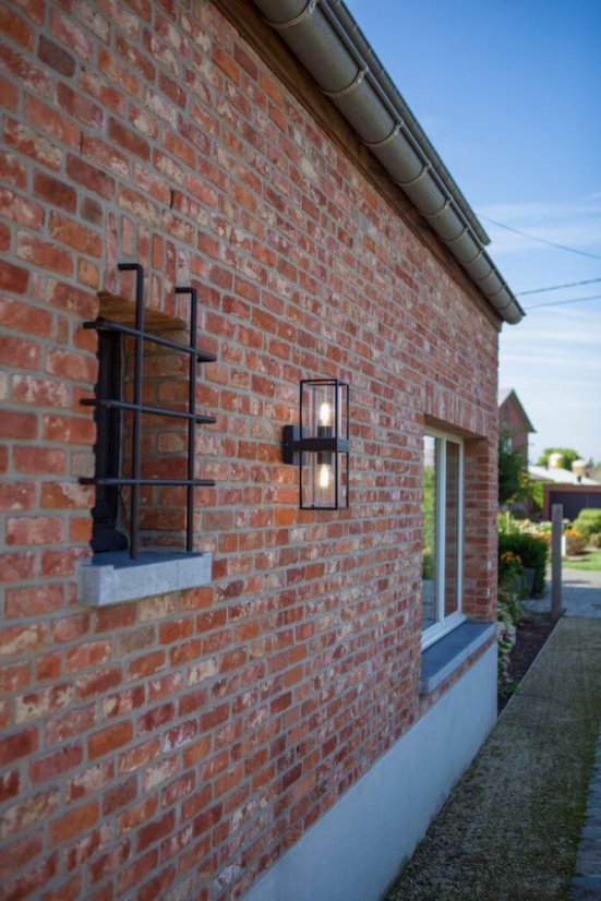 5288804012 LUTEC FLAIR vonkajšie nástenné svietidlo E27 2x40W tmavo šedá IP44