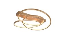 TRIO 649110179 DARVIN stropní svítidlo SMD LED 34W/4500lm 2300+3000+4000K zlatá, switchdimmer