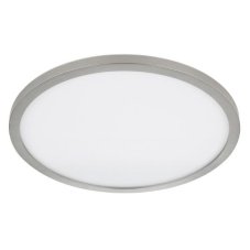 GLOBO 41562-24N SAPANA stropní svítidlo D420mm LED 24W/2300lm 3000K IP44 matný nikl, bílá