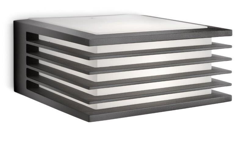 Philips Shades vonkajšie nástenné svietidlo E27 1x42W IP44 antracitové