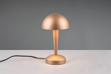 TRIO Reality R59561165 CANARIA dotyková stolná lampička V260mm 1xE14 kávová ON/OFF