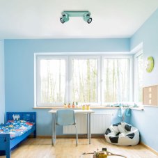 Rabalux 5034 April bodové svítidlo / spot 320mm 2xGU10 2x5W IP20 mátová